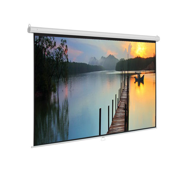 [00457] Projector Screen 150 Inch Manual 8x10 Feet 4:3mw Speed-x