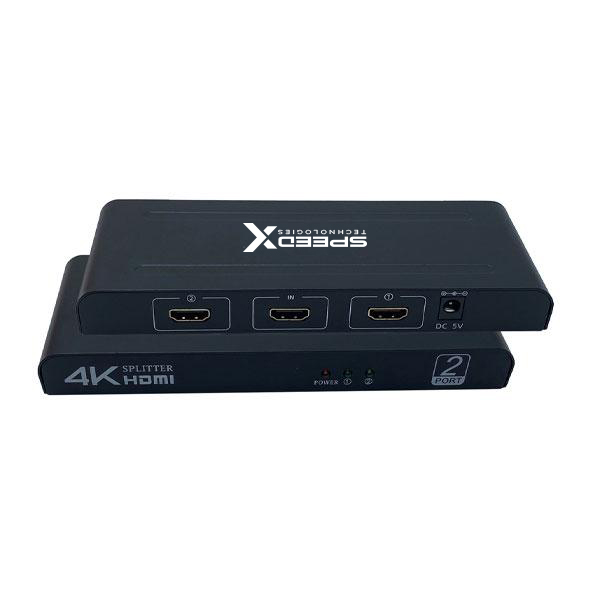 Speed-x Fj102 Hdmi Splitter 2 Port 4k Big Size