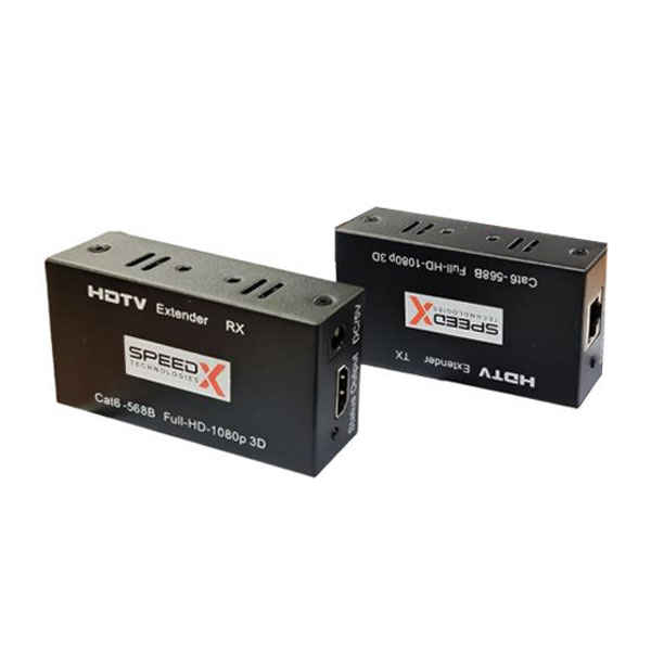 [00626] Speedx Hdmi Range Extender Single Lan 60m