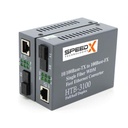 Speedx Htb-3100 Pro Netlink Ethernet Media Converter 10/100 Base
