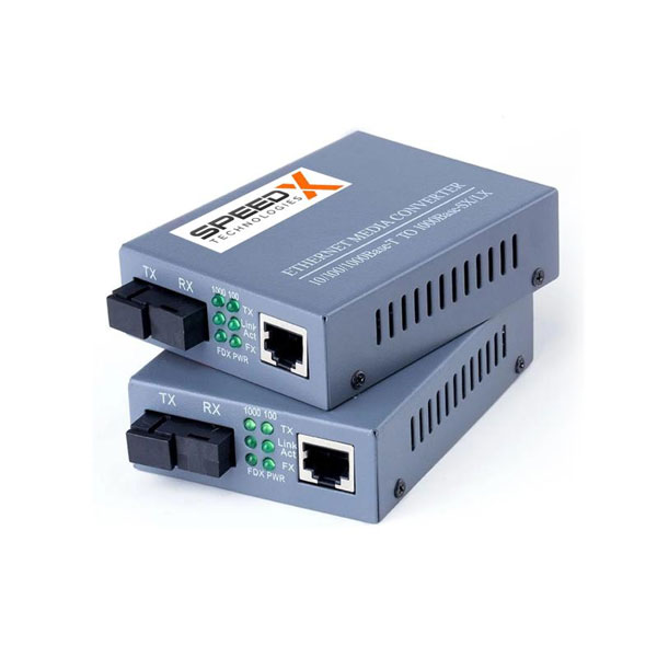 [01753] Speedx Htb-gs-03b Netlink Gigabit Ethernet Media Converter 10/1000 Base