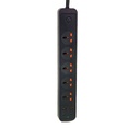 504pu Speed-x Premium Portable Power Strip 5socket+2usb Port+2 Type C Usb Cabel Length 2m