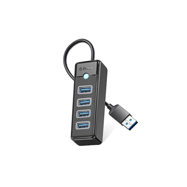 [01282] Pw4u Orico 4-port Usb Hub 3.0 5gbps High Speed Fast Data Transfer