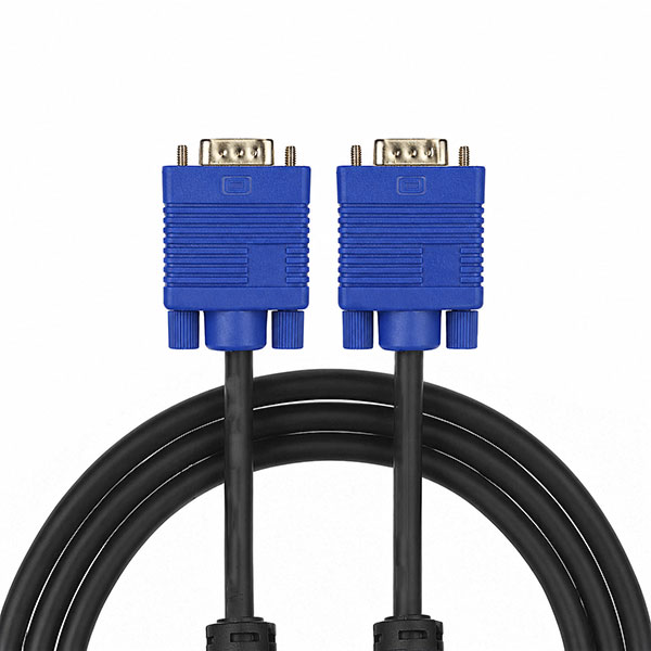 [01926] Vga Cable Male To Male 1.5m Blue