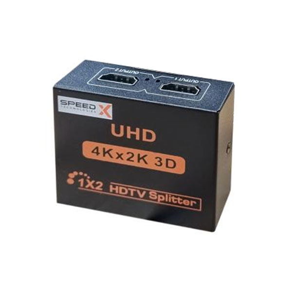 [255] Speed-X (SP-HS2) 2 Port HDMI Splitter 2K/4K