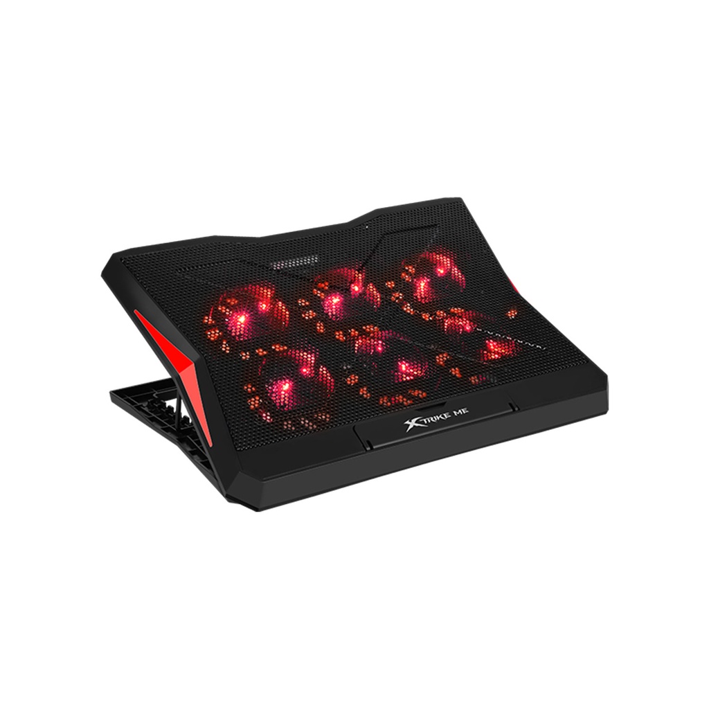 [01778] Xtrike Me FN811 Laptop Cooling Pad 6 Fans 2 USB Ports