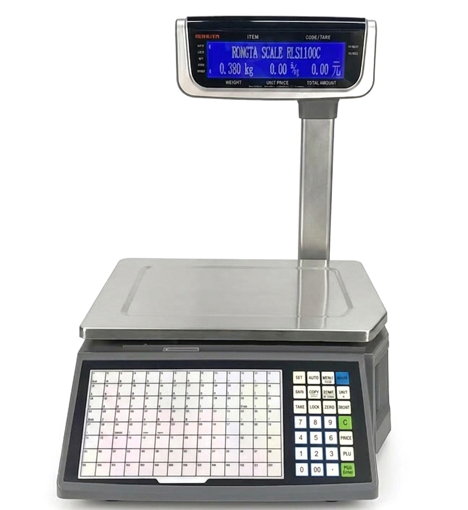 [2101] Speed-X RLS1100C Digital Wi-Fi Barcode Label Printing Scale