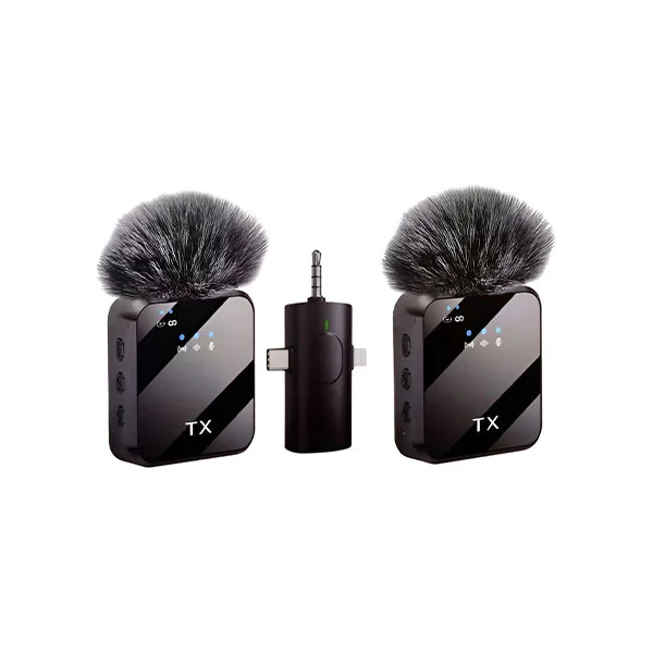 F11-2 (3-in-1) Noise Cancelling Wireless Dual Microphone