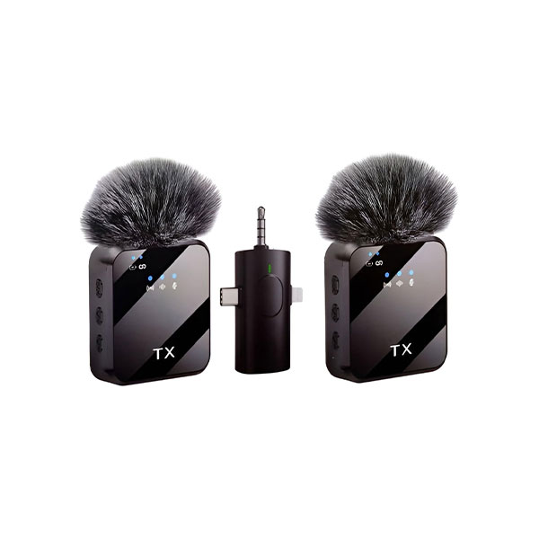 [2002] F11-2 (3-in-1) Noise Cancelling Wireless Dual Microphone