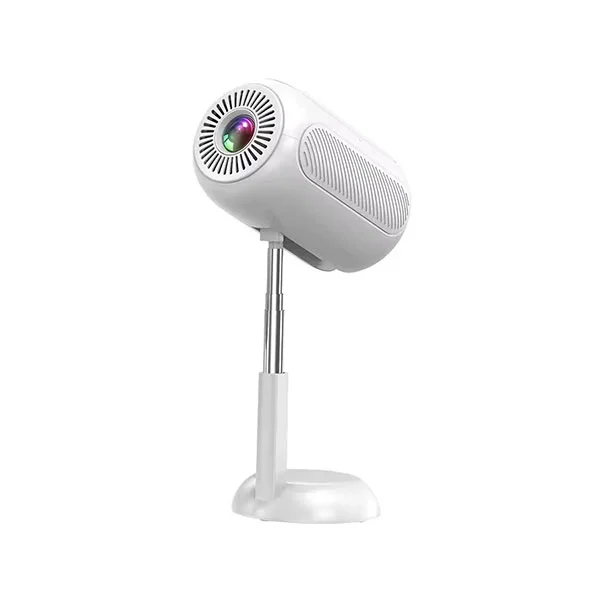 TS-6 Yjmoye Portable Projector 2GB+16GB Android 11.0 Smart HD 4K Mini Projectors Gimbal Comes with Hidden Lift