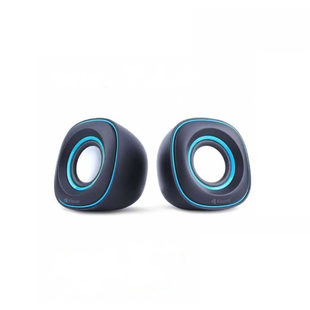 [01592] Kisonli V350 USB 2.0 Mini Stereo Sound System Home Theater Speaker