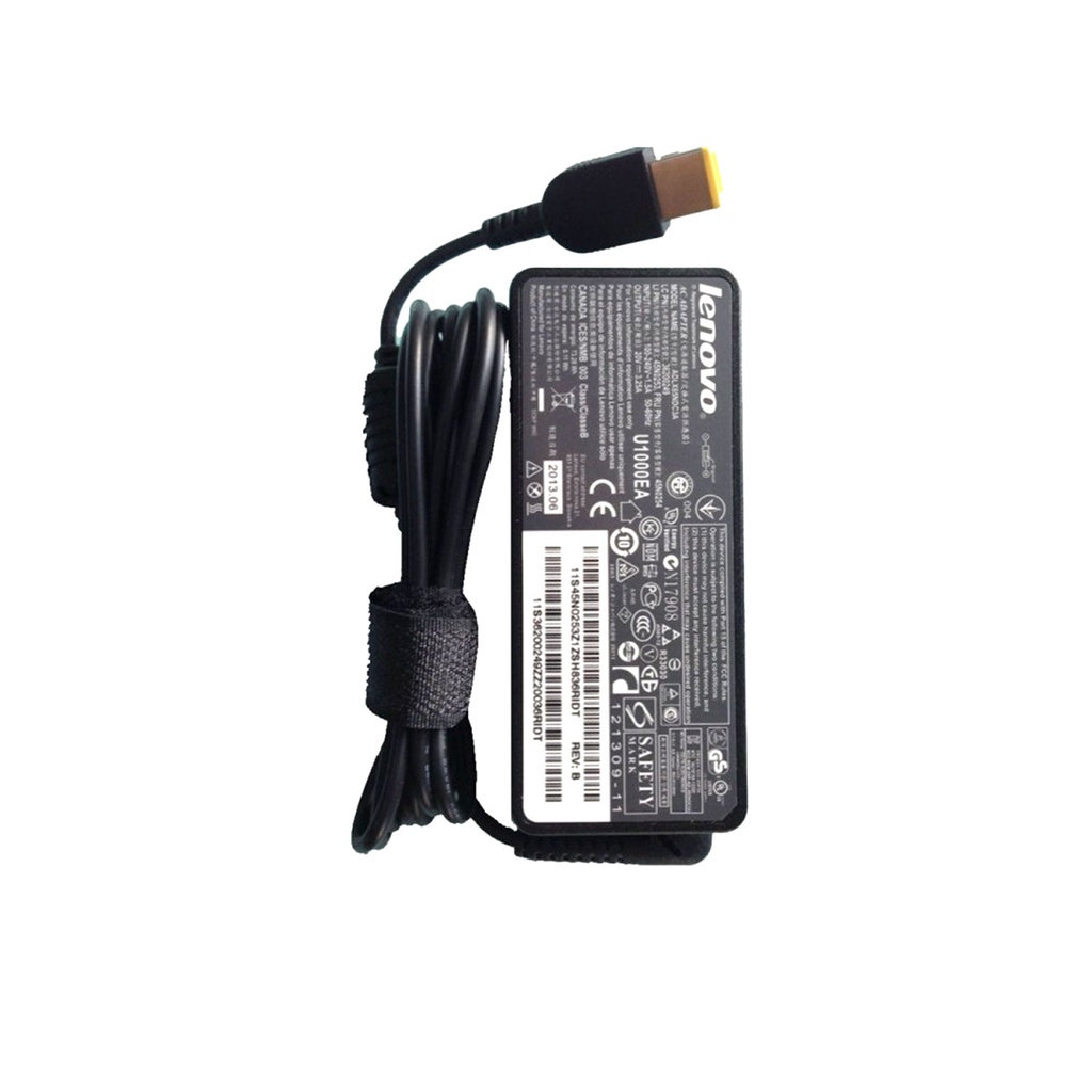 [00166] Lenovo Square Pin Laptop Charger 20V 3.25A 65W (USB)