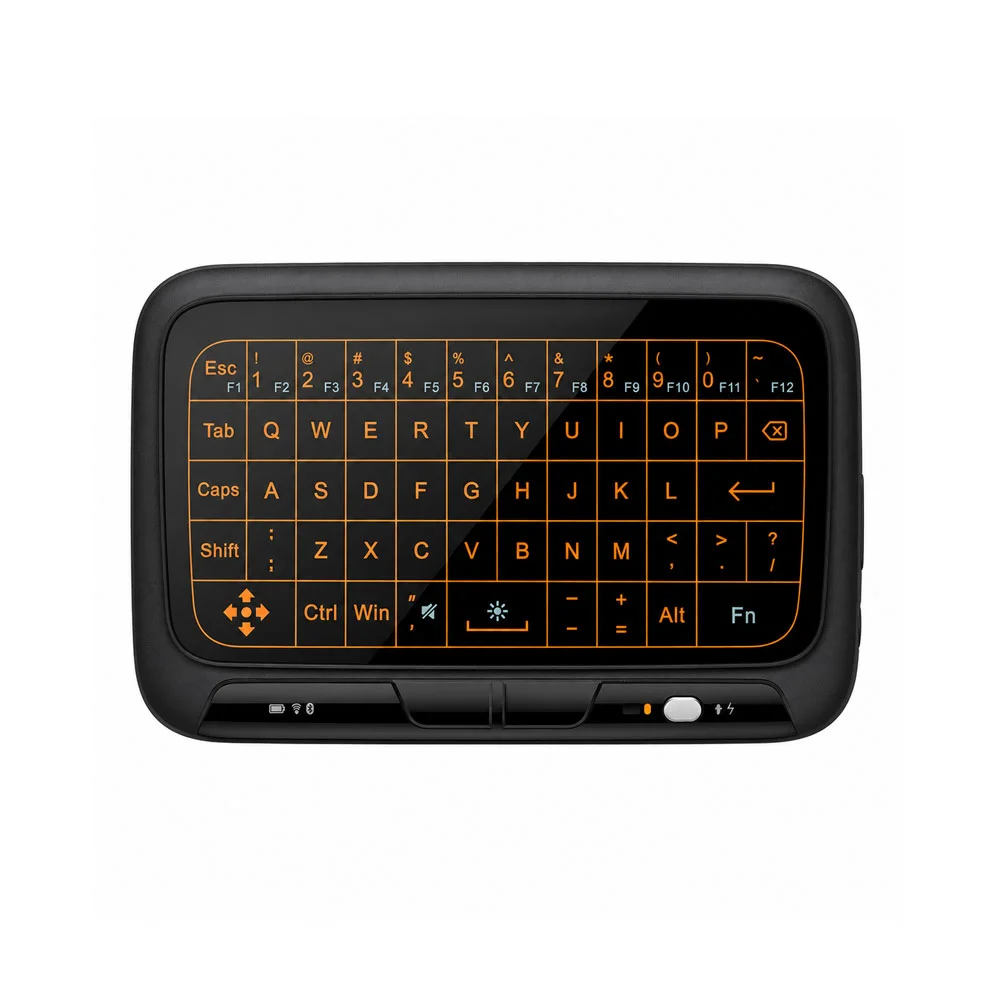 H18+ 2.4GHz Wireless Keyboard Full Touchpad Backlight Keyboard