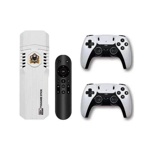 K8 Pro 40000+ Games 8K HD TV Classic Game Stick Android 12.1 with Console Wireless 2.4G