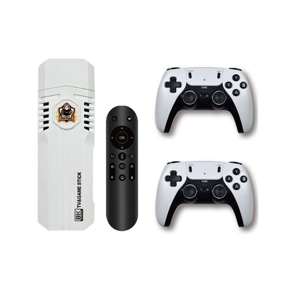 [1785] K8 Pro 40000+ Games 8K HD TV Classic Game Stick Android 12.1 with Console Wireless 2.4G