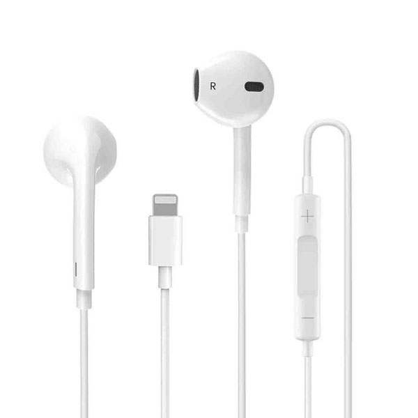[01050] iPhone X Lightning Handsfree Original