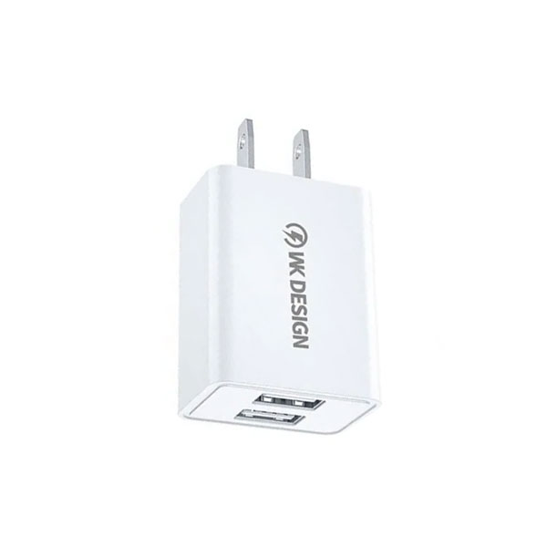 [01169] Remax WK Dual USB Fast Mobile Charger WP-U119 US Pin