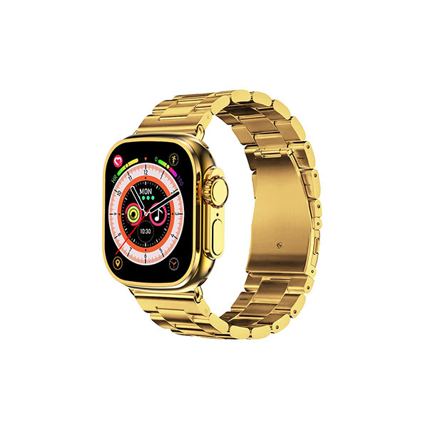 [01495] C9 Ultra Max Gold Edition Color Smartwatch 2.1 Inch Screen with Hryfine App