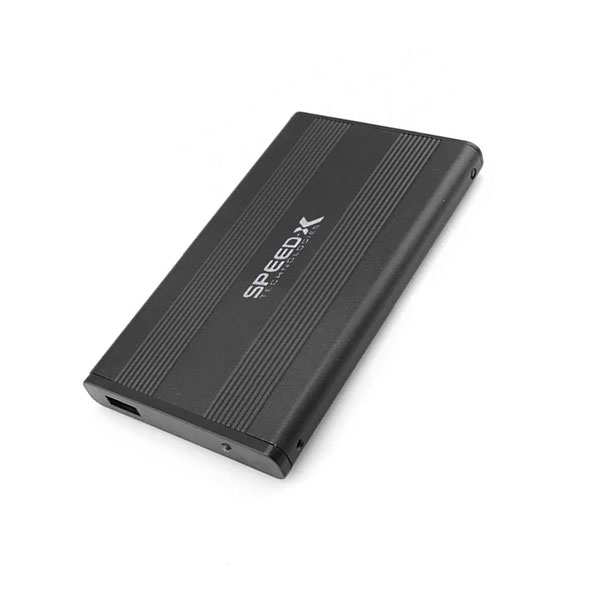 [01537] New Speed-X Hard Disk HDD 2.5 Inch Case 2.0 Metal Body