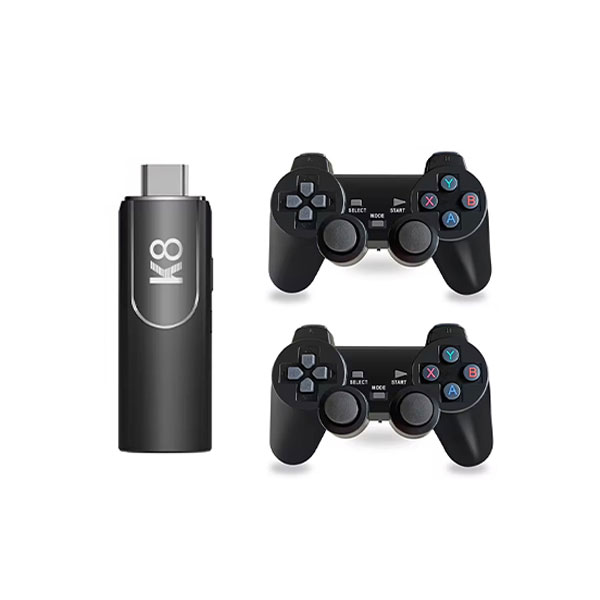 [01958] New K8 64GB Game Stick 4K HD Video 40000+ Games 40+Emulators