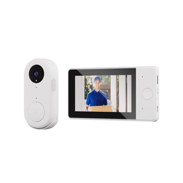 [01976] K6 4.3 Inch Wireless Digital Doorbell Front Door Camera with Two-Way Intercom