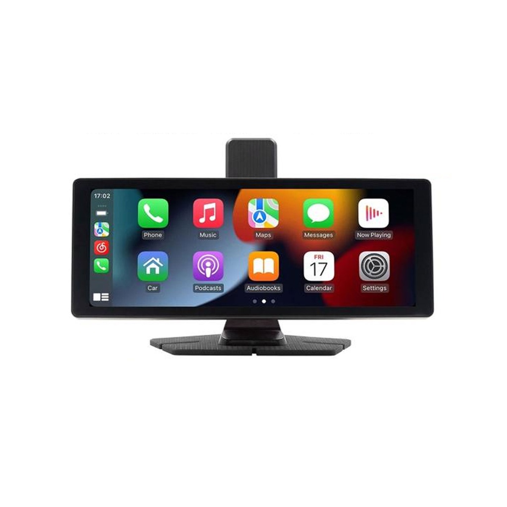 [01977] C1 Wireless 10.26 Inch Carplay & Android Auto Screen with 4K Dash Cam & 1080p Backup Camera