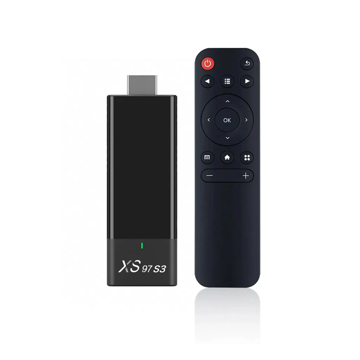XS97 S3 Allwinner H313 Android 10 Dual Wi-Fi Quad Core 2GB+8GB 4K TV Stick