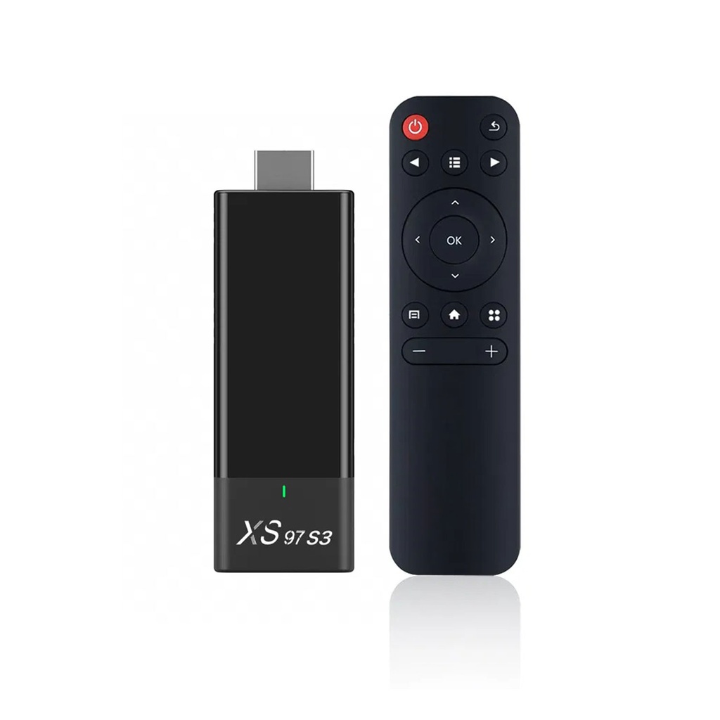 [1709] XS97 S3 Allwinner H313 Android 10 Dual Wi-Fi Quad Core 2GB+8GB 4K TV Stick
