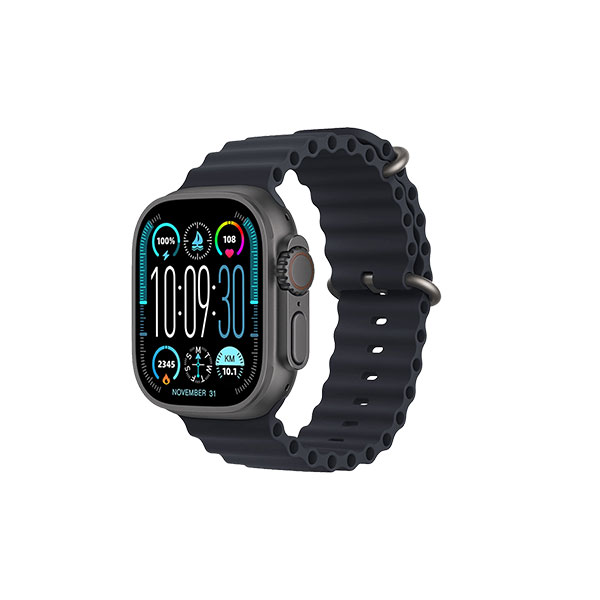 [01828] HK10 Ultra-A Smartwatch 2.02 Inches Large Screen with WearFit Pro App 2 Straps (Black)