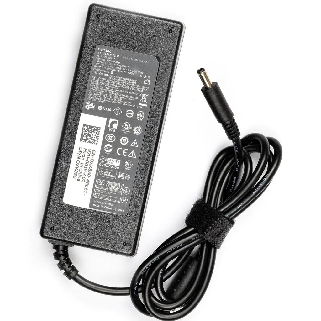 Dell Laptop Charger 19v 4.62a Charger 90w (new Pin)