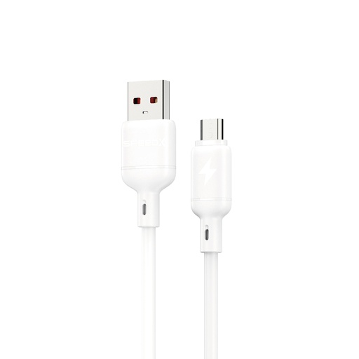 Speed-X SX-D26M 2.4A USB-A to Micro Fast Charging Cable 1m
